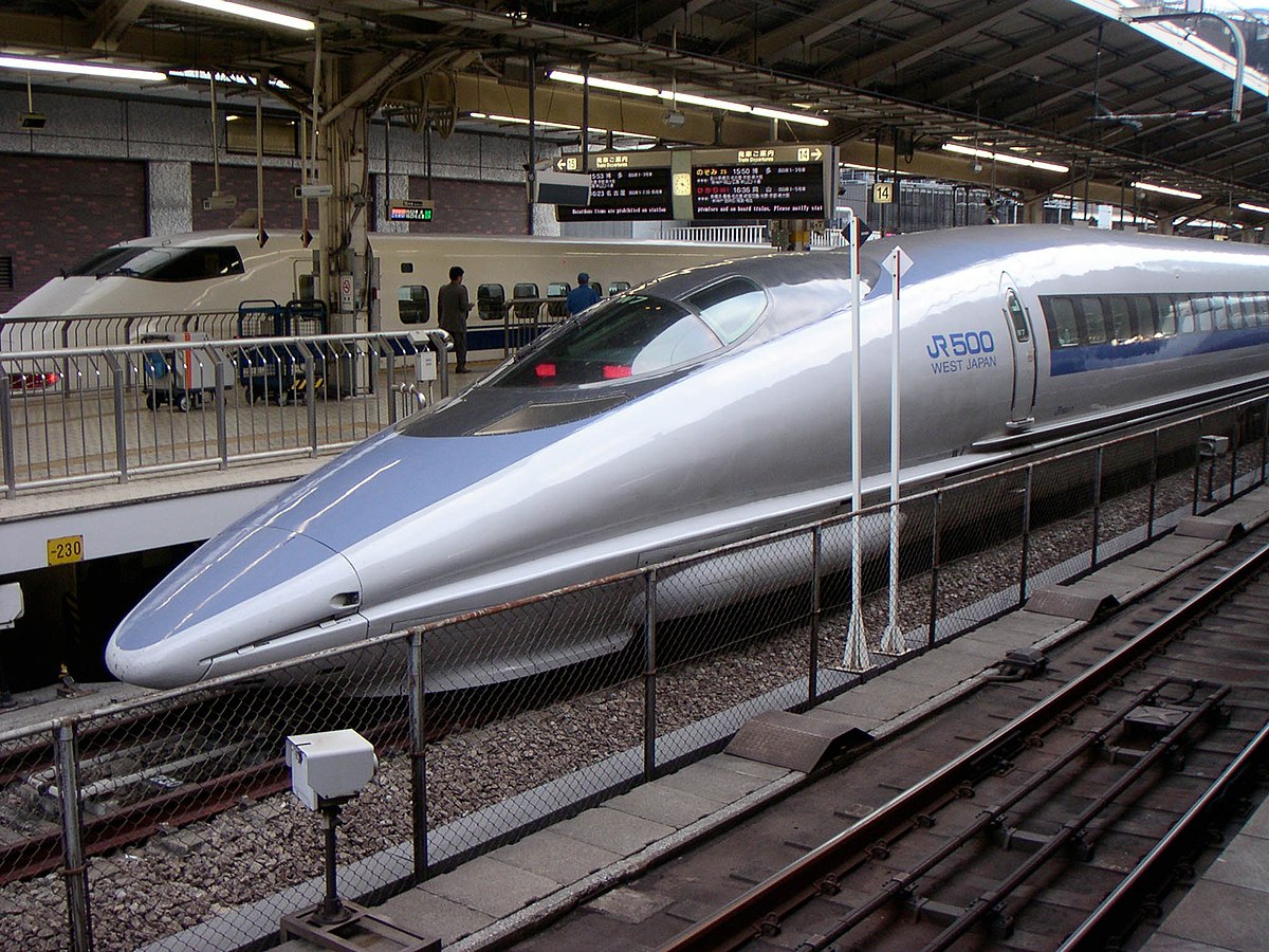 architectural dissertation topics list Shinkansen train (bullet train) at Tokyo Station, Japan